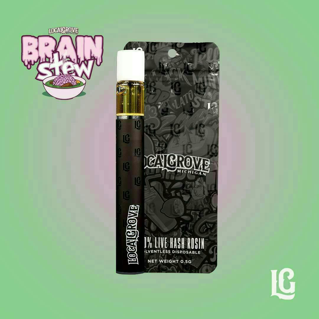 Local Grove - .5g Hash Rosin Disposable - Brain Stew