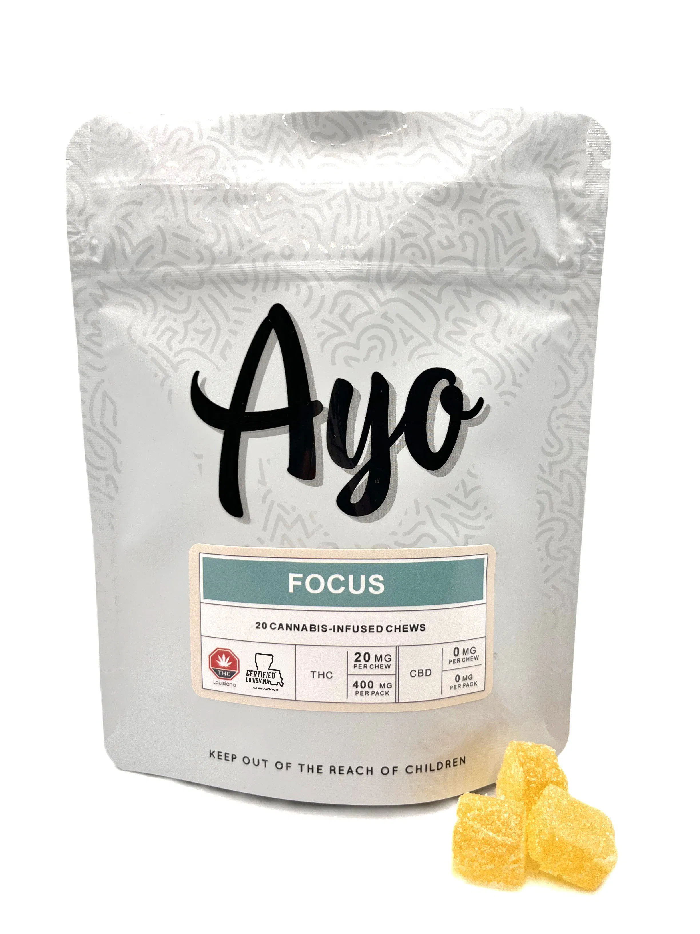 Ayo: Gummies | Focus Blend | 100mg | 5pk at NOLA - Metairie