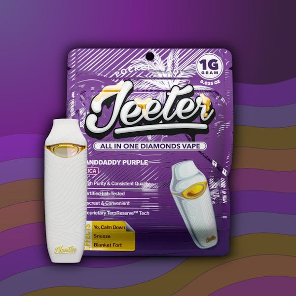 Double Rainbow (I) - 1g Liquid Diamonds All-In-One Vape - Jeeter