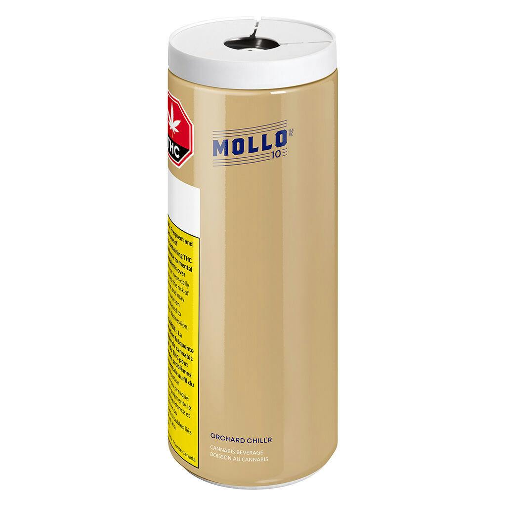 Mollo - orchard chill’r 10mg thc + 10mg cbg - 355ml