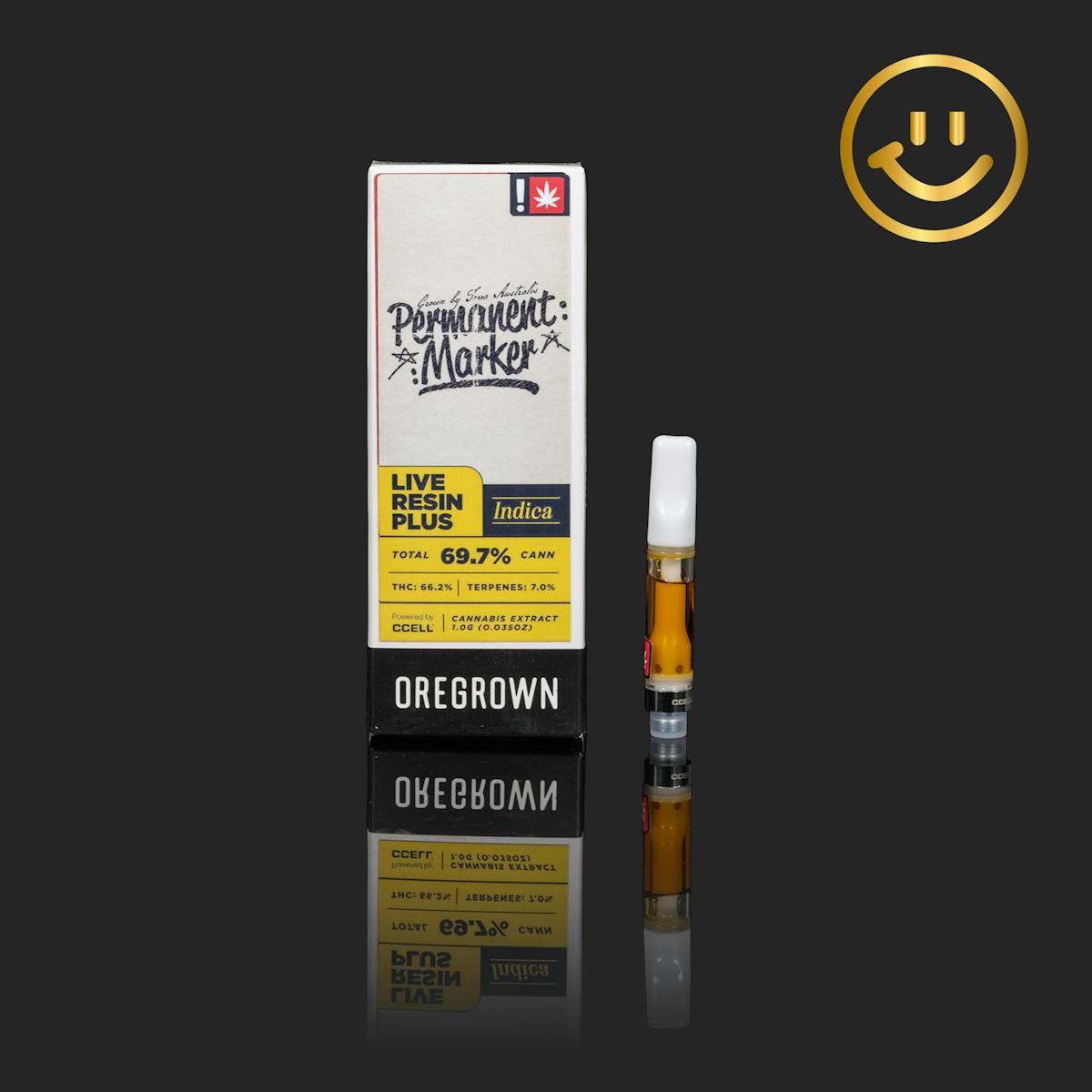 Photo of Oregrown 1g KARMIC RNTZ LR+ Vape Cartridge