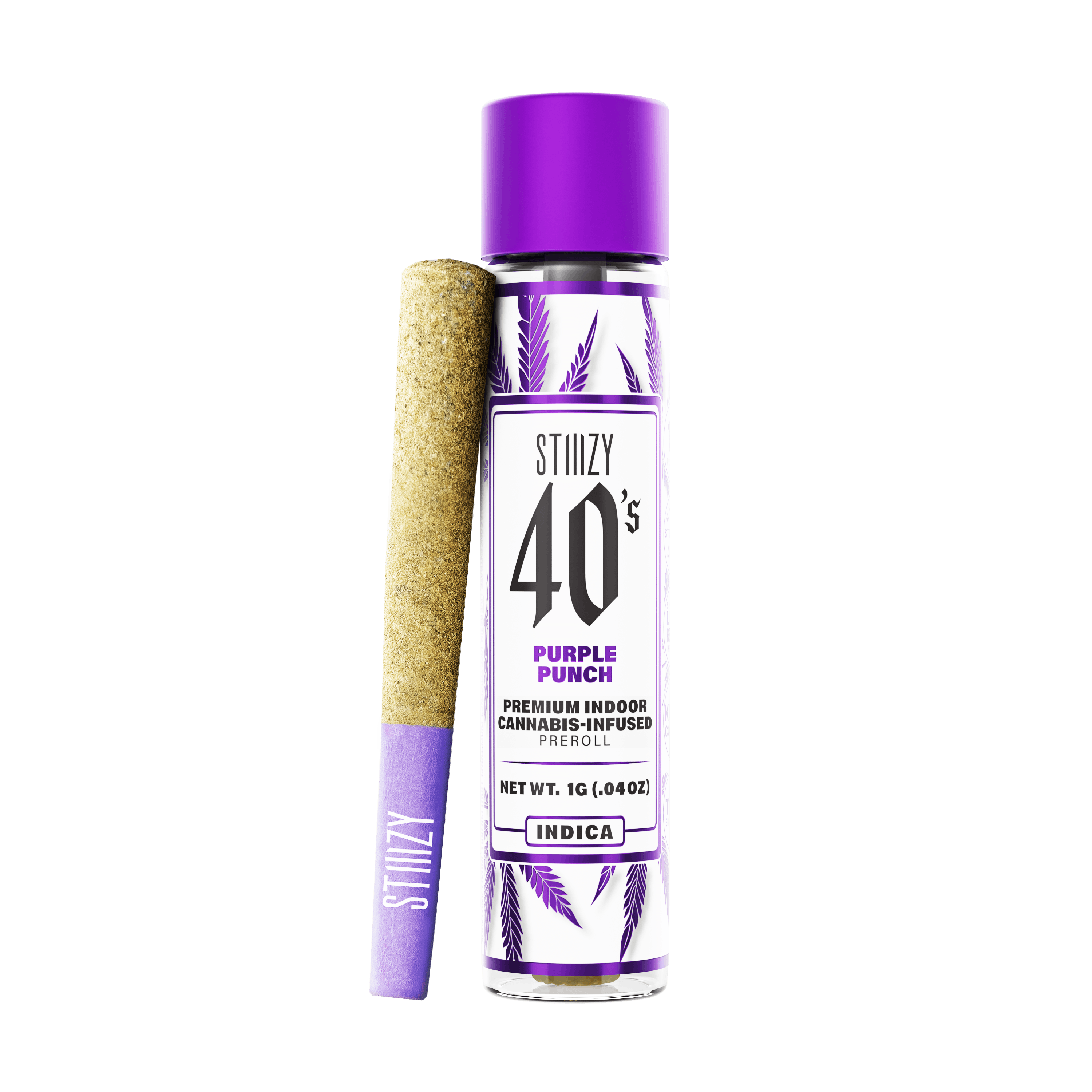 STIZZY 1g Infused Prerolls Purple Punch (I)