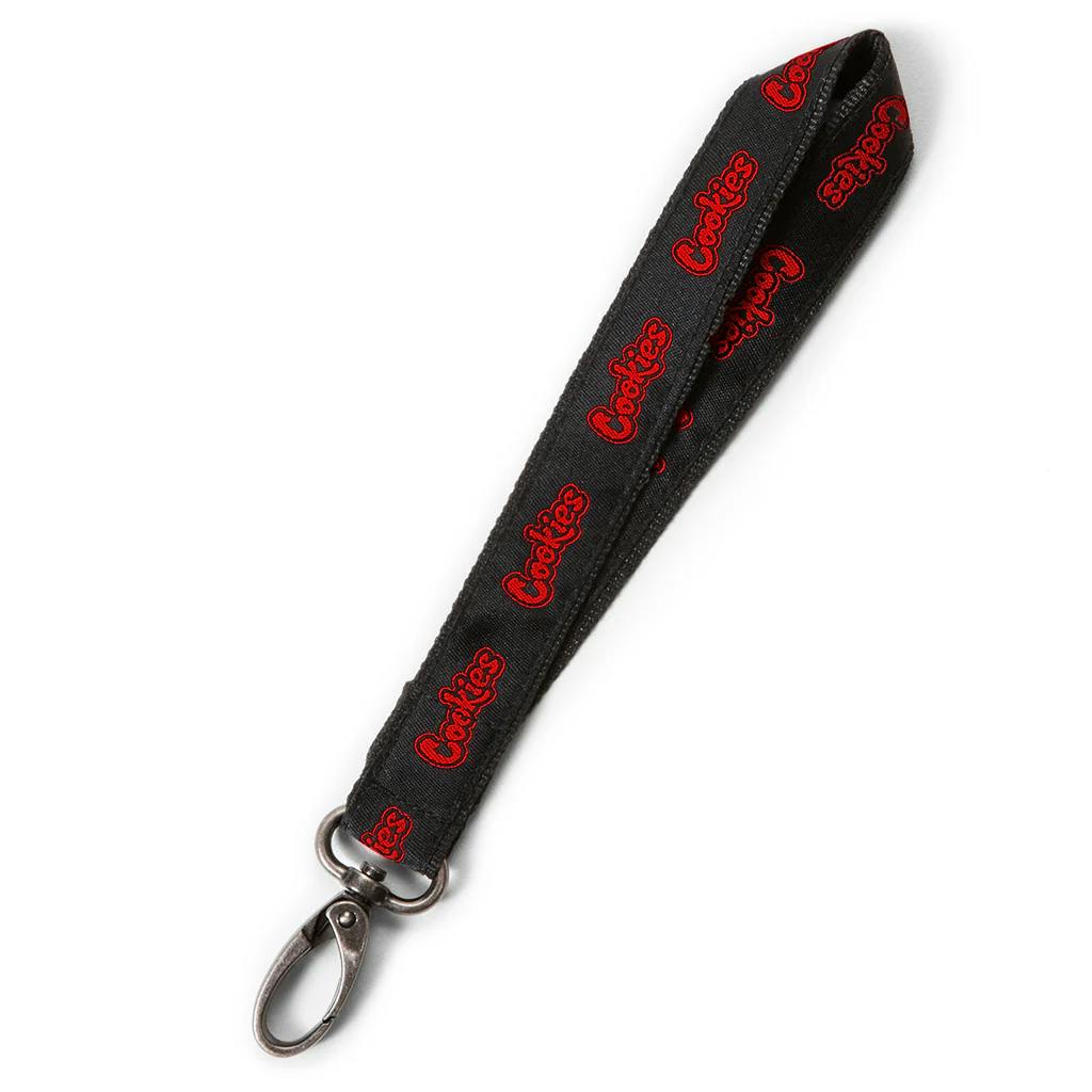 Cookies | 6.5" Lanyard | Black/Red