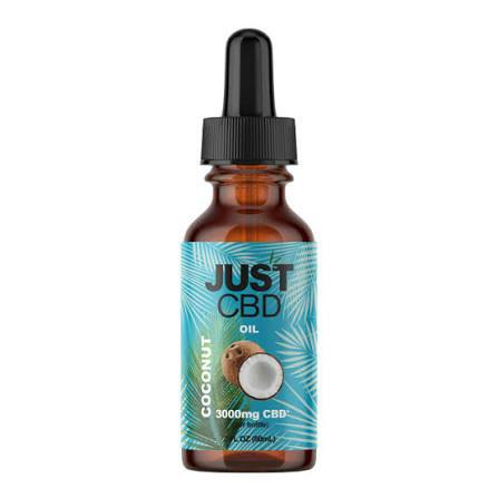 Just CBD | Coconut Oil Tincture | 3000mg JustCBD High CBD