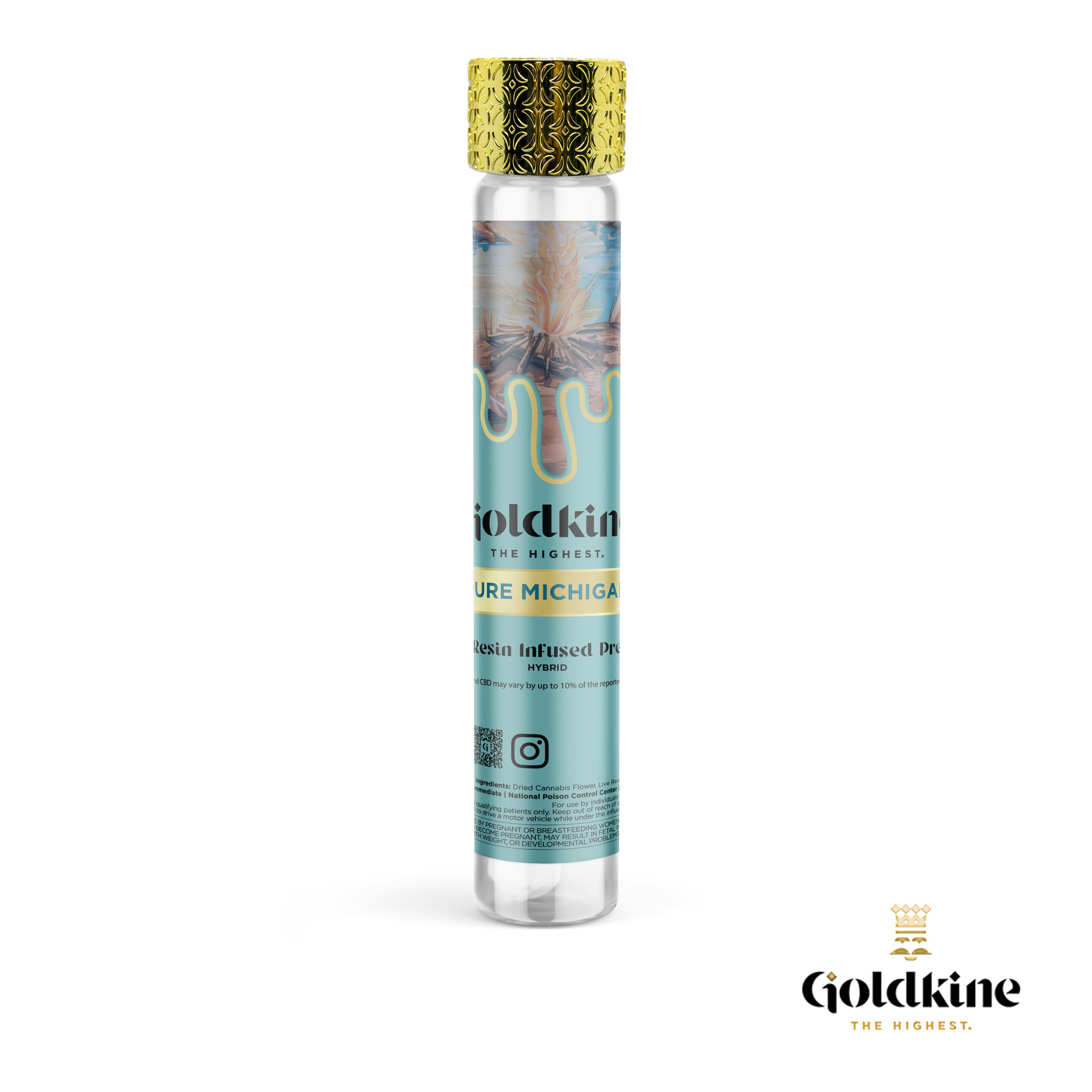Product: Goldkine | Pure Michigan | Infused Pre-roll Hybrid?