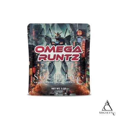 Society C - 3.5g Prepack - Omega Runtz - FLOWER by Society C at King of Budz