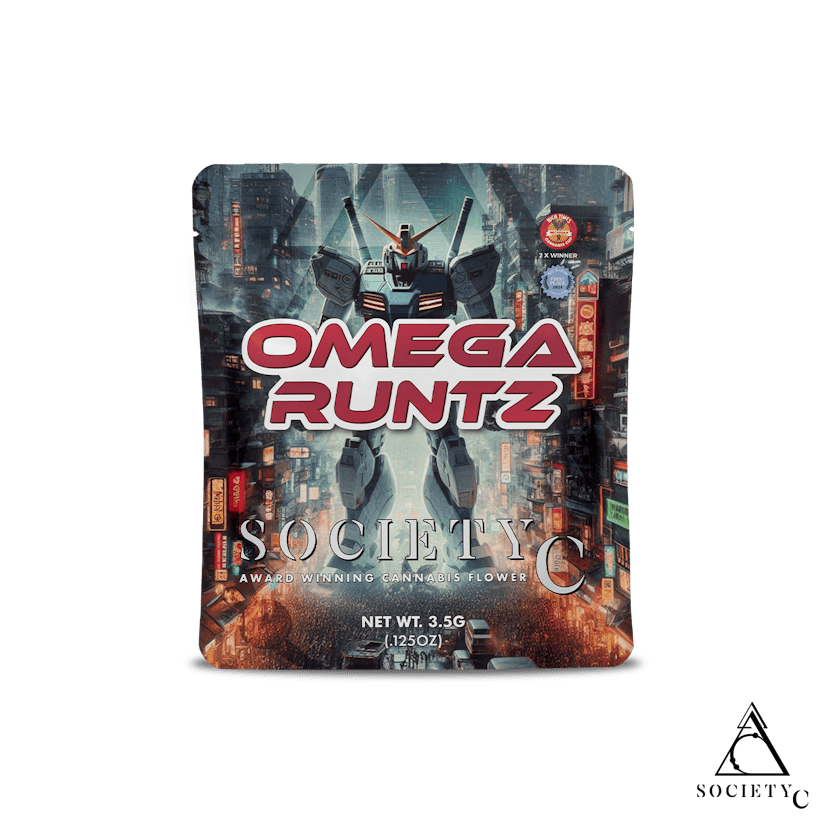 Society C | 3.5g Prepackaged Flower | Omega Runtz