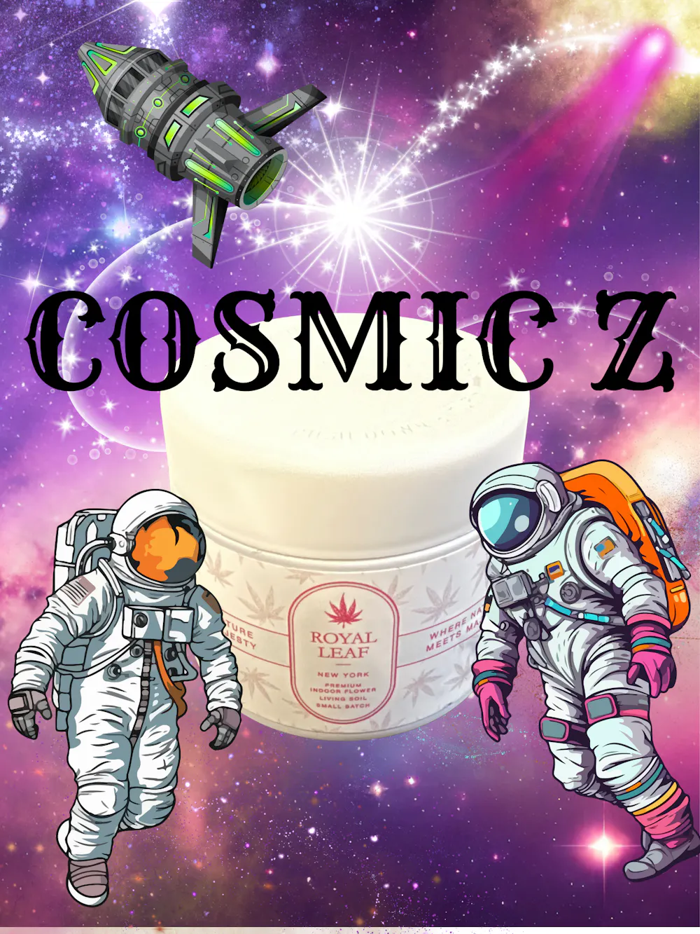 Product Royal Leaf - Cosmic Z - 3.5g - Indoor Flower