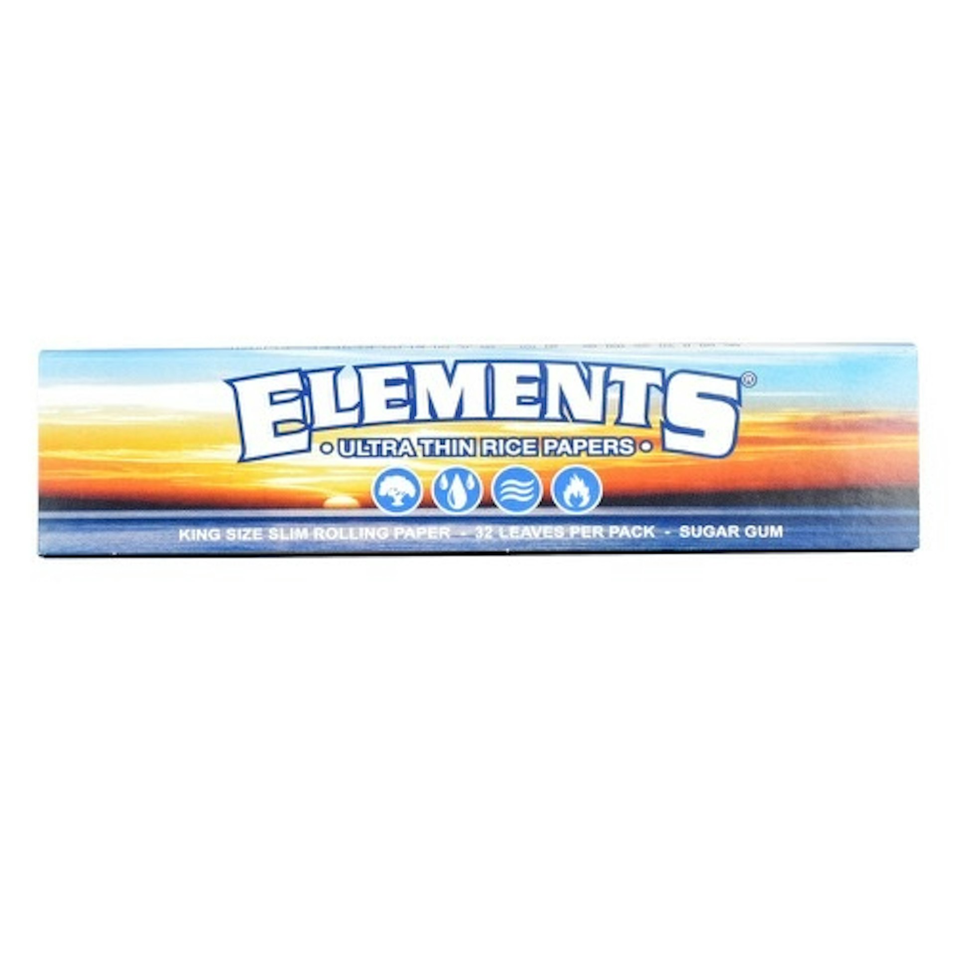 Elements - Ultra Thin Rice Rolling Papers King Size