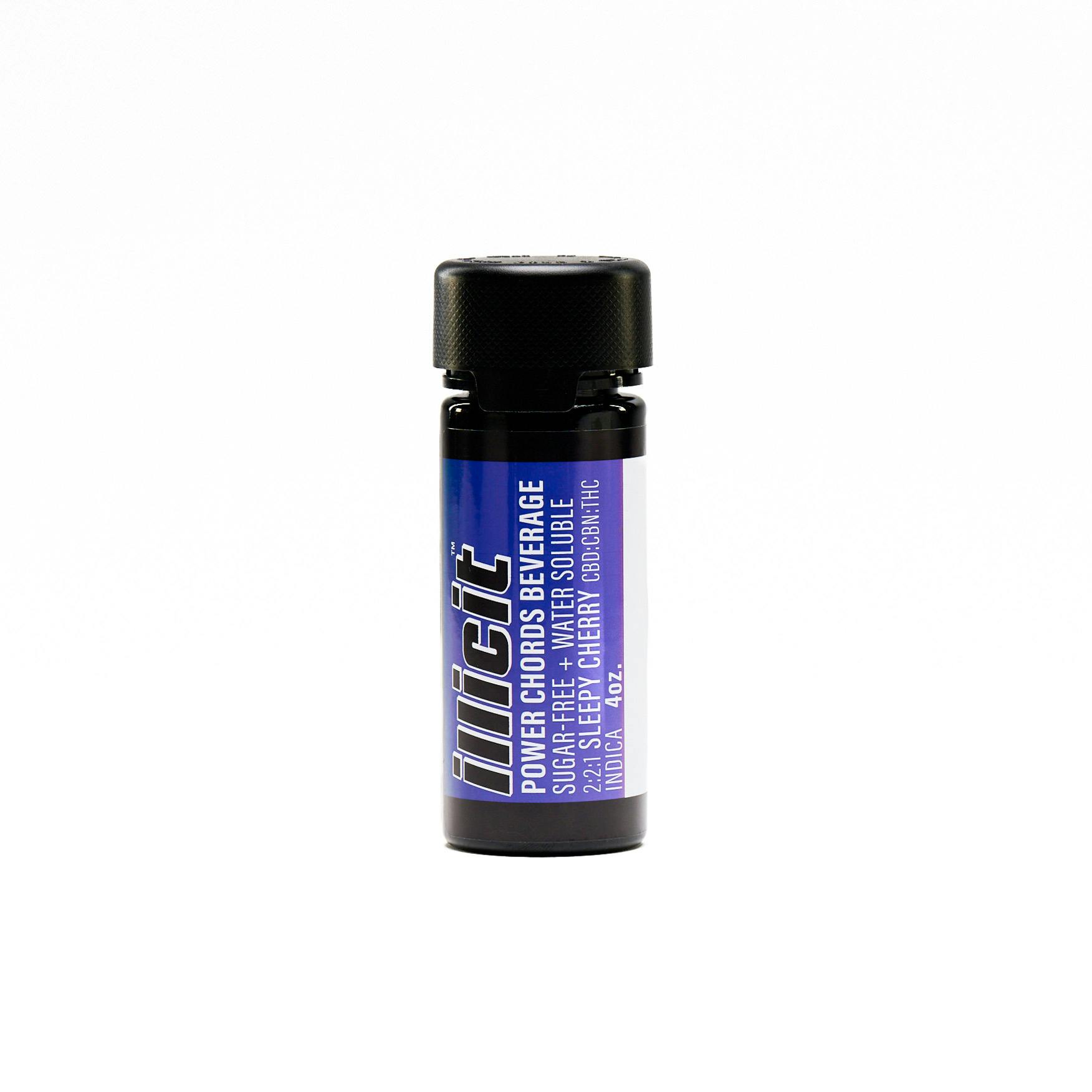Buy ILLICIT Sleepy Cherry 2:2:1 CBD:CBN:THC | Power Chords