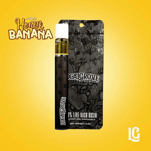 Local Grove - .5g Hash Rosin Disposable - Honey Banana
