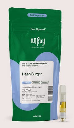 Hash Burger Live Resin 510 Cart | .5g-1
