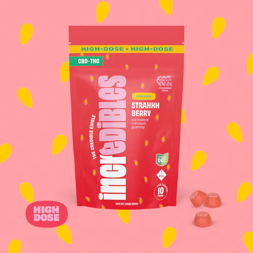 1:1 Strahhhberry + CBD High Dose-active
