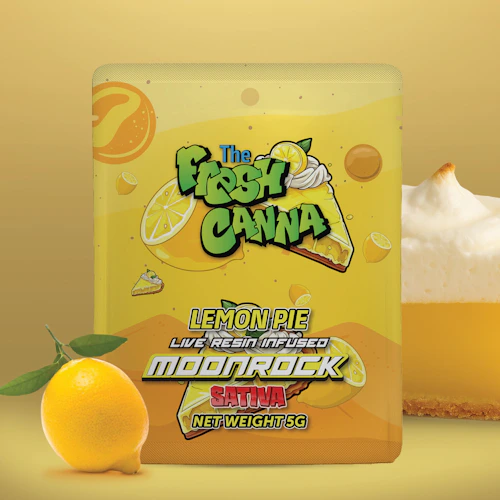 Fresh Canna - 5g Infused Moonrocks - Lemon Pie