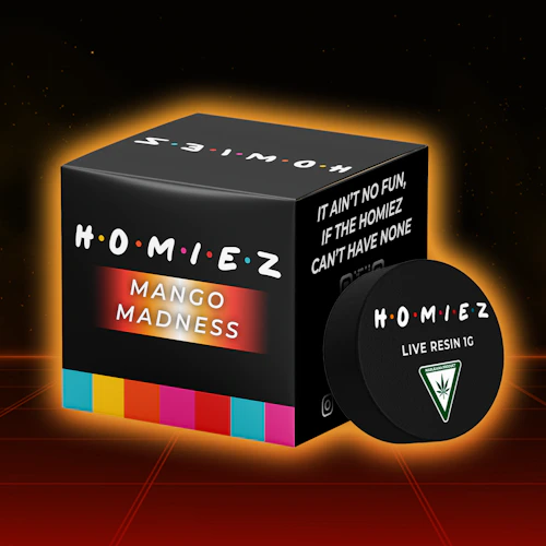 Homiez - 1g Live Resin - Mango Madness