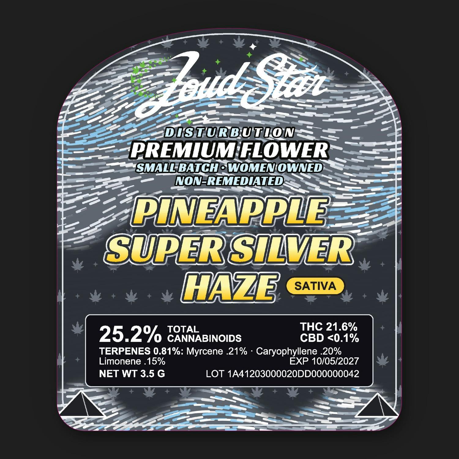 Loud Star - Pineapple Super Silver Haze