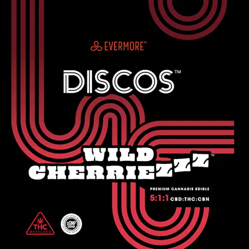 40mg Wild Cherriezzz 5:4:1 (CBD:THC:CBN) Discos /400mg-2