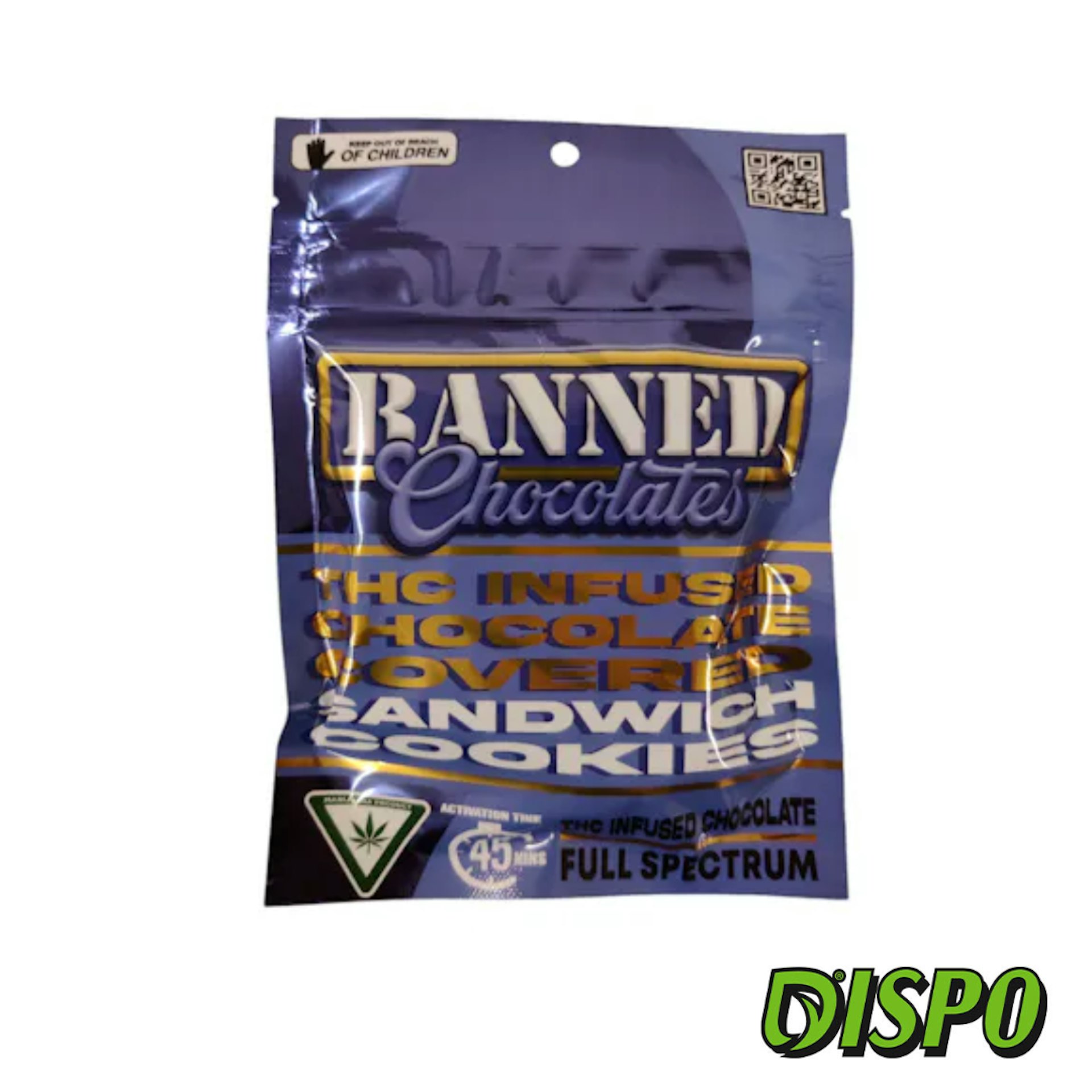 Banned - Chocolate Covered 3pk Sandwich Cookies