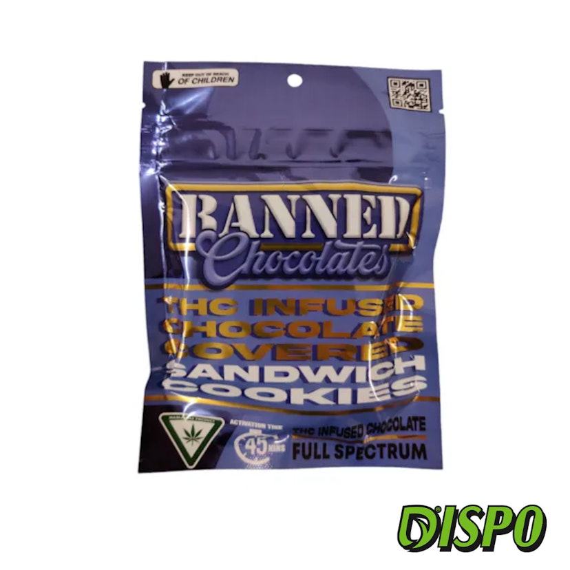 Banned - Chocolate Covered 3pk Sandwich Cookies