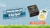 PRICE DROP –  3 for $47 - Cultivator's Classic - Dry Ice Live Badder