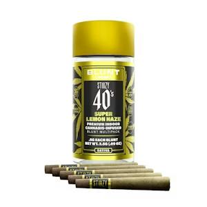 Stiiizy 40s 2.5g Infused Pre-Roll 5pk - Super Lemon Haze