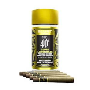 Stiiizy 40s 2.5g Infused Pre-Roll 5pk - Super Lemon Haze