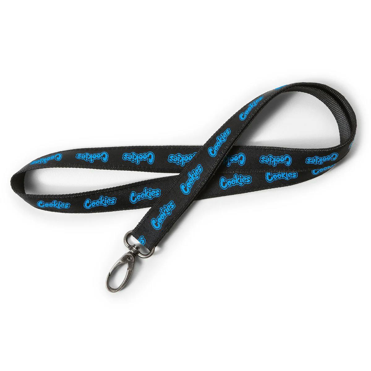 Cookies | Lanyard 18"| Black & Cookies Blue
