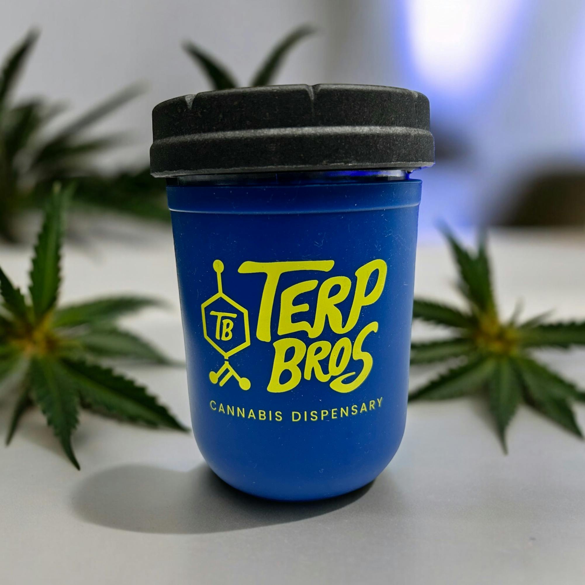 Blue Stash Jar - 8oz