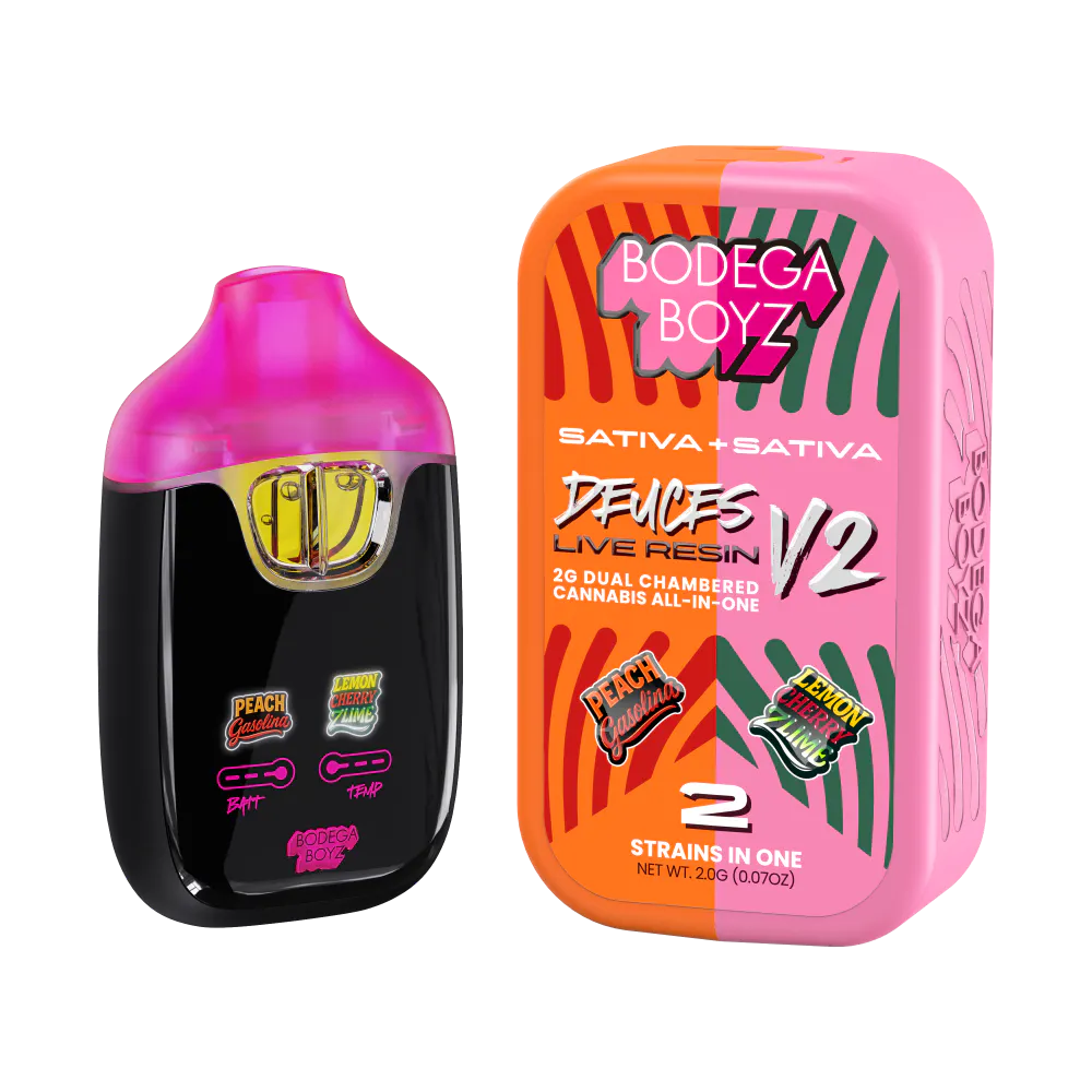Buy Peach Gasolina x Lemon Cherry Zlime | Live Resin Dual Chamber