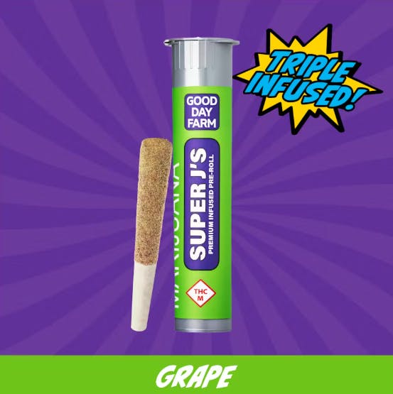 Good Day Farm | Infused Pre-Roll | Pink Certz #3 Grape 1g | Flora