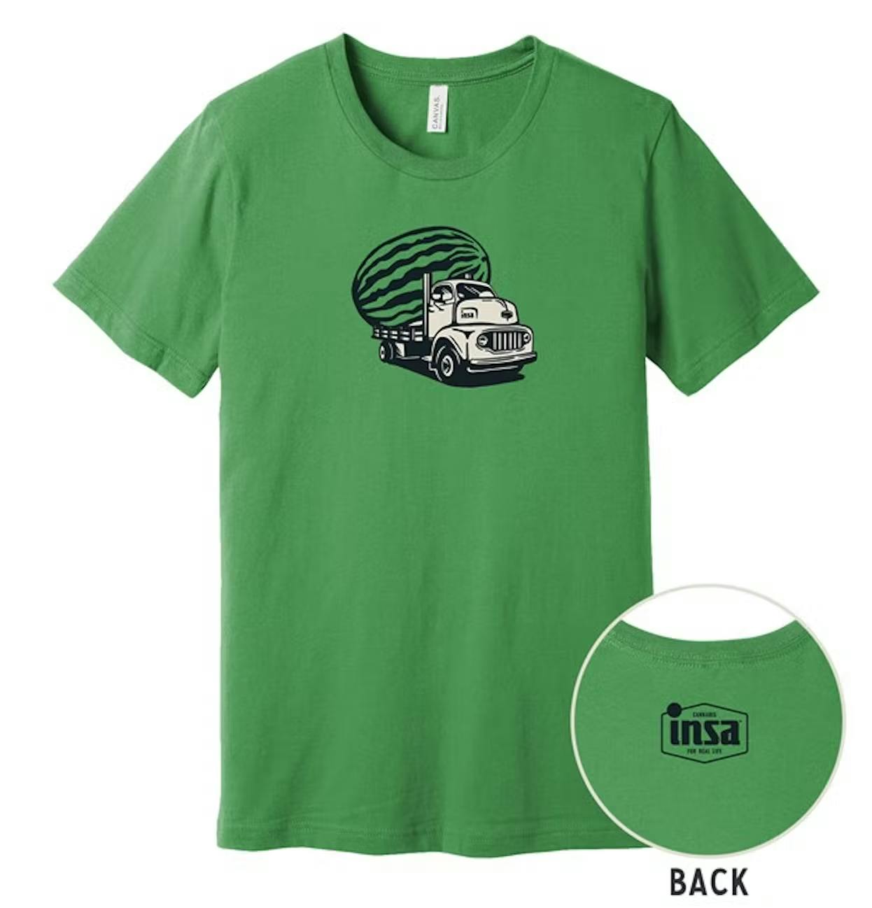 Insa Truck T-Shirt Green 2XL