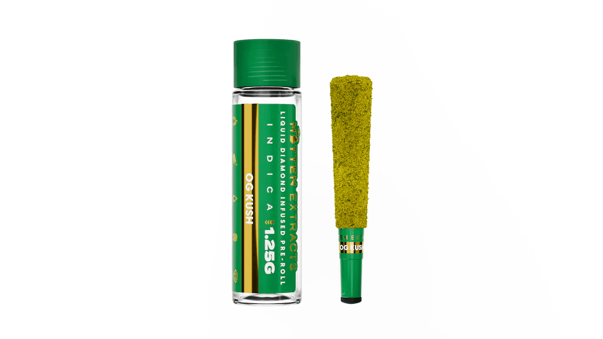 Product: MITTEN EXTRACTS | OG KUSH | INFUSED PRE-ROLL INDICA