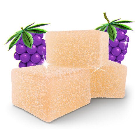 Grape - 100mg Full Spec (Distillate) Chews 10pk