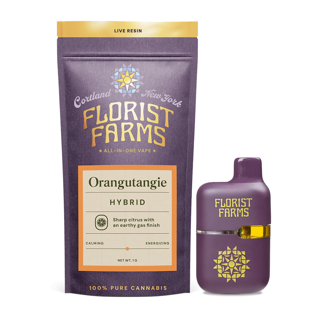 Florist Farms | Orangutangie | Live Resin Infused | Pre-Roll | 1G Single at Silk Road NYC, Jamaica Queens
