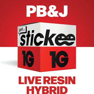 Stickee - 1g Live Resin - PB&J