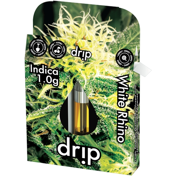 Drip | White Rhino Distillate Cartridge | 1g