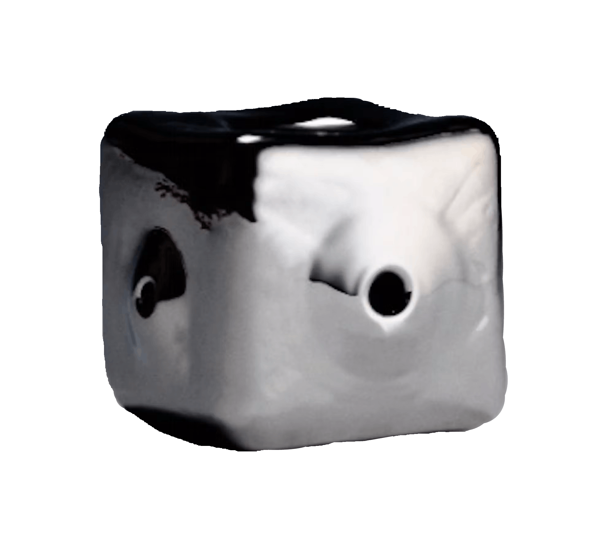 Cube Pipe | Chrome