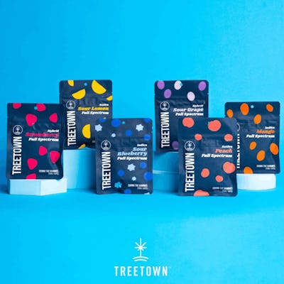 TreeTown Full Spectrum Gummies 4/$35