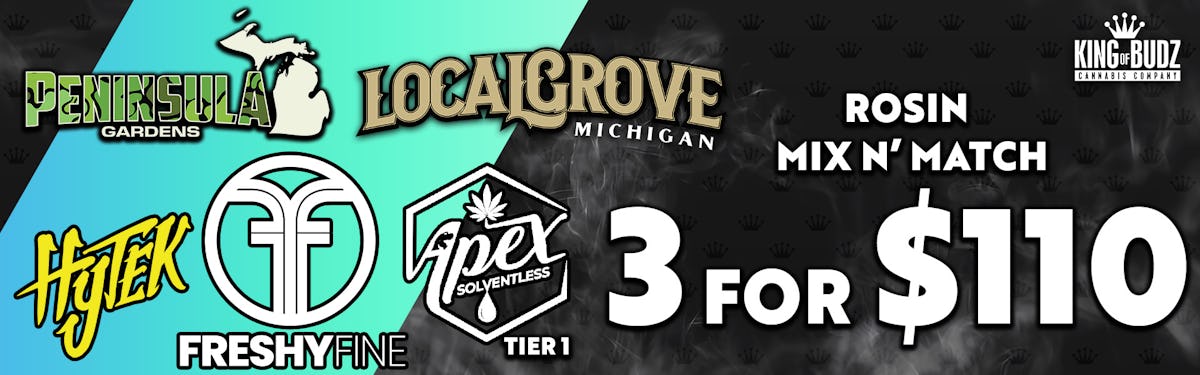 3 for $110 Concentrates