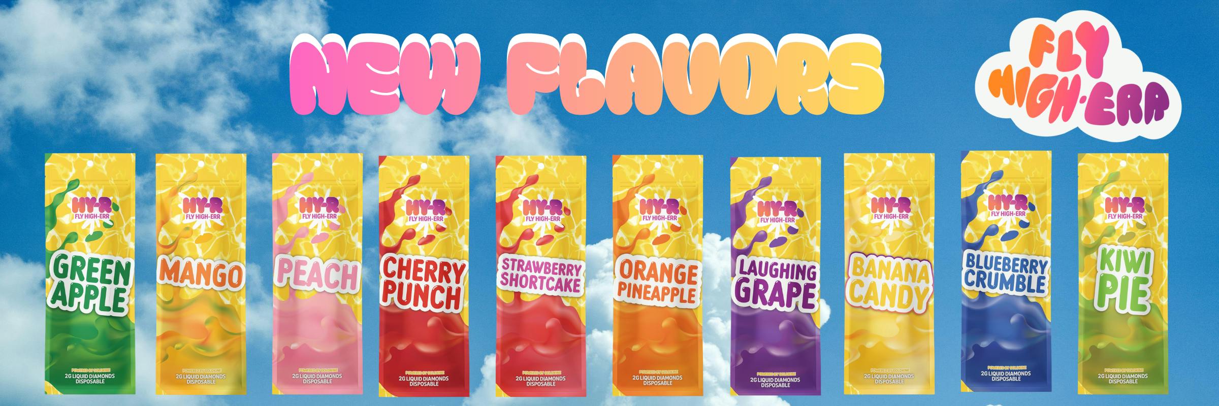 New HY-R Flavors in Stock