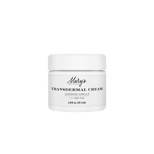 Product: Mary's Medicinals | Lavender Vanilla Cream 1:1 CBD:THC | 1000mg:1000mg
