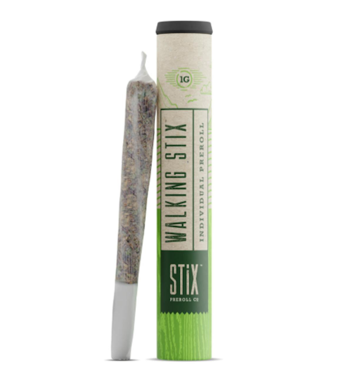 Photo of Stix Preroll Co. Velvet Pie 1g Walking Stix