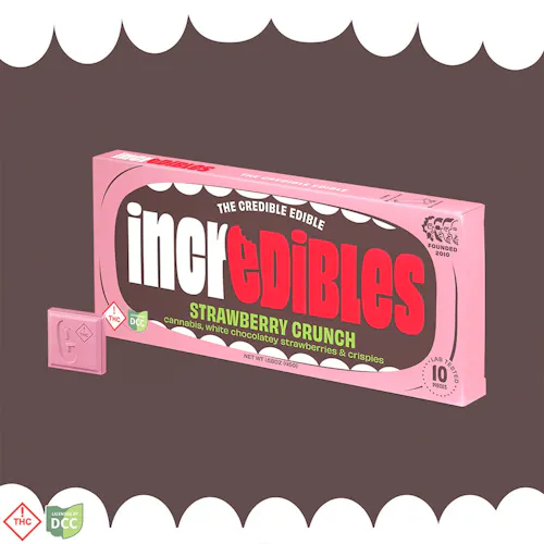 Strawberry Crunch (H) – 100mg – Incredibles Chocolate-active