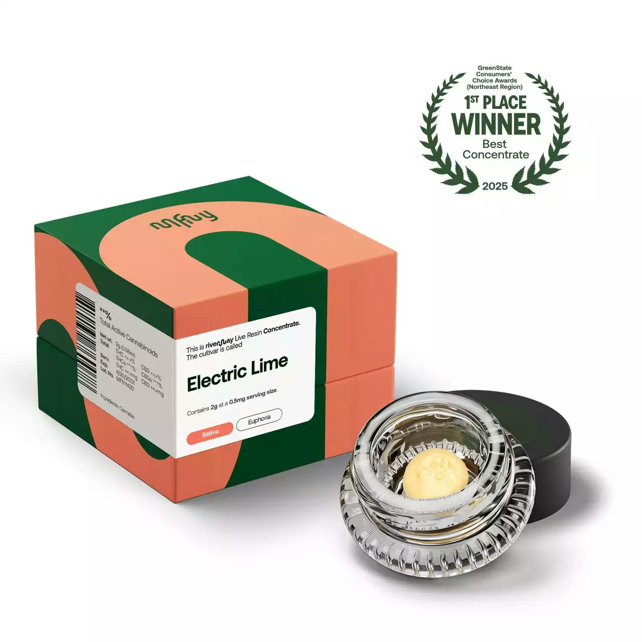 MFNY | Electric Lime | Live Resin Badder | 2g