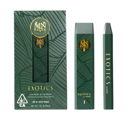 EXOTICS ALCHEMY LIVE ROSIN AND LIVE RESIN ALL-IN-ONE