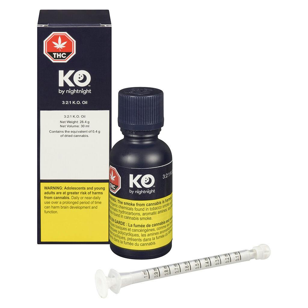 K. O. By nightnight - 3:2:1 k. O. Oil - 30ml
