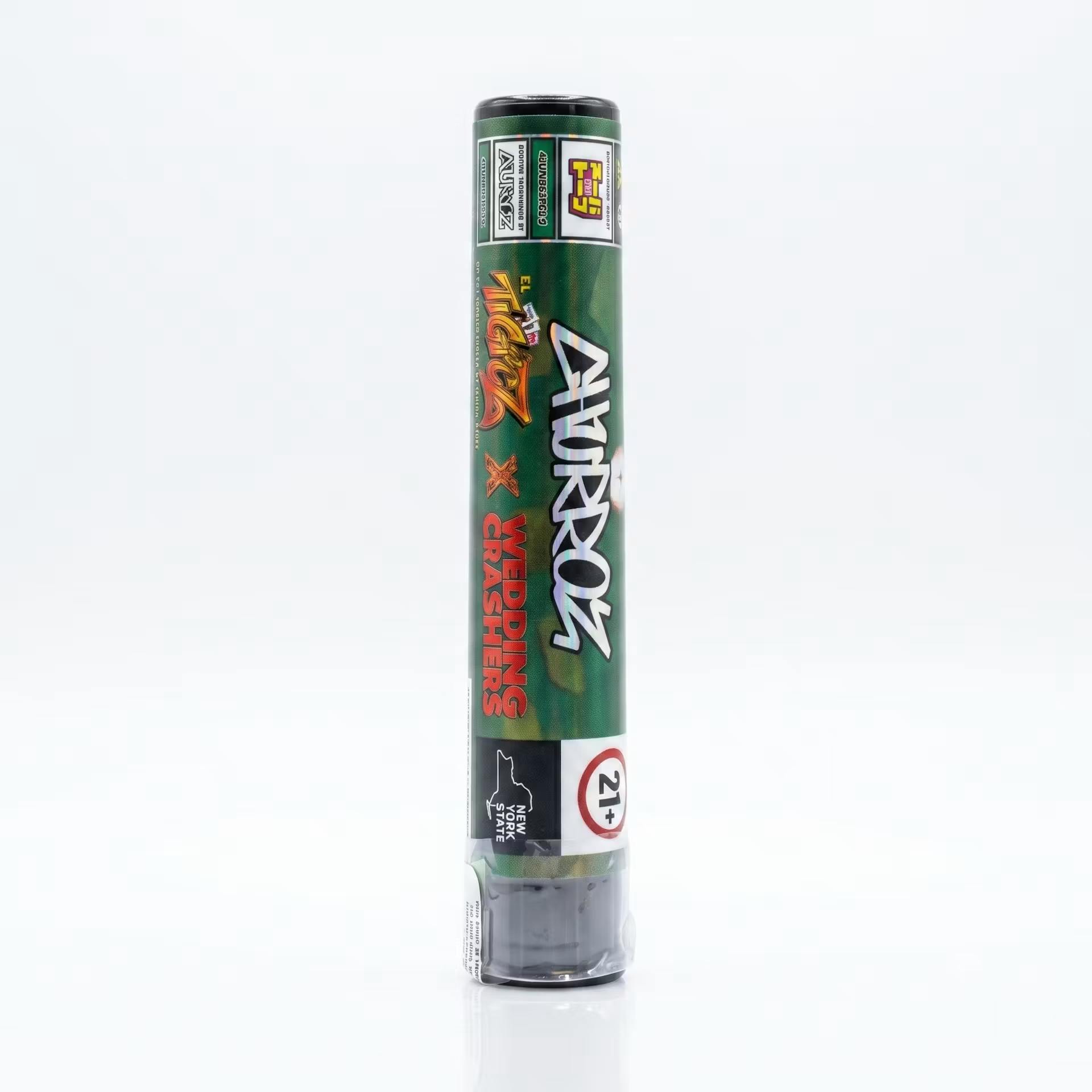 Static Room x Super Dope El Tigrez x Wedding Crashers 2g Churroz Glass Tip Hashhole