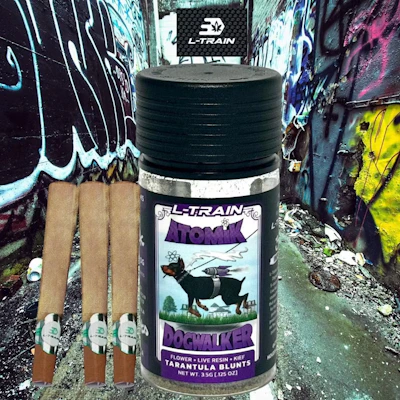 L-Train - 5-Pack .7g Atomik Dogwalkers Infused Blunts - The "D" OG