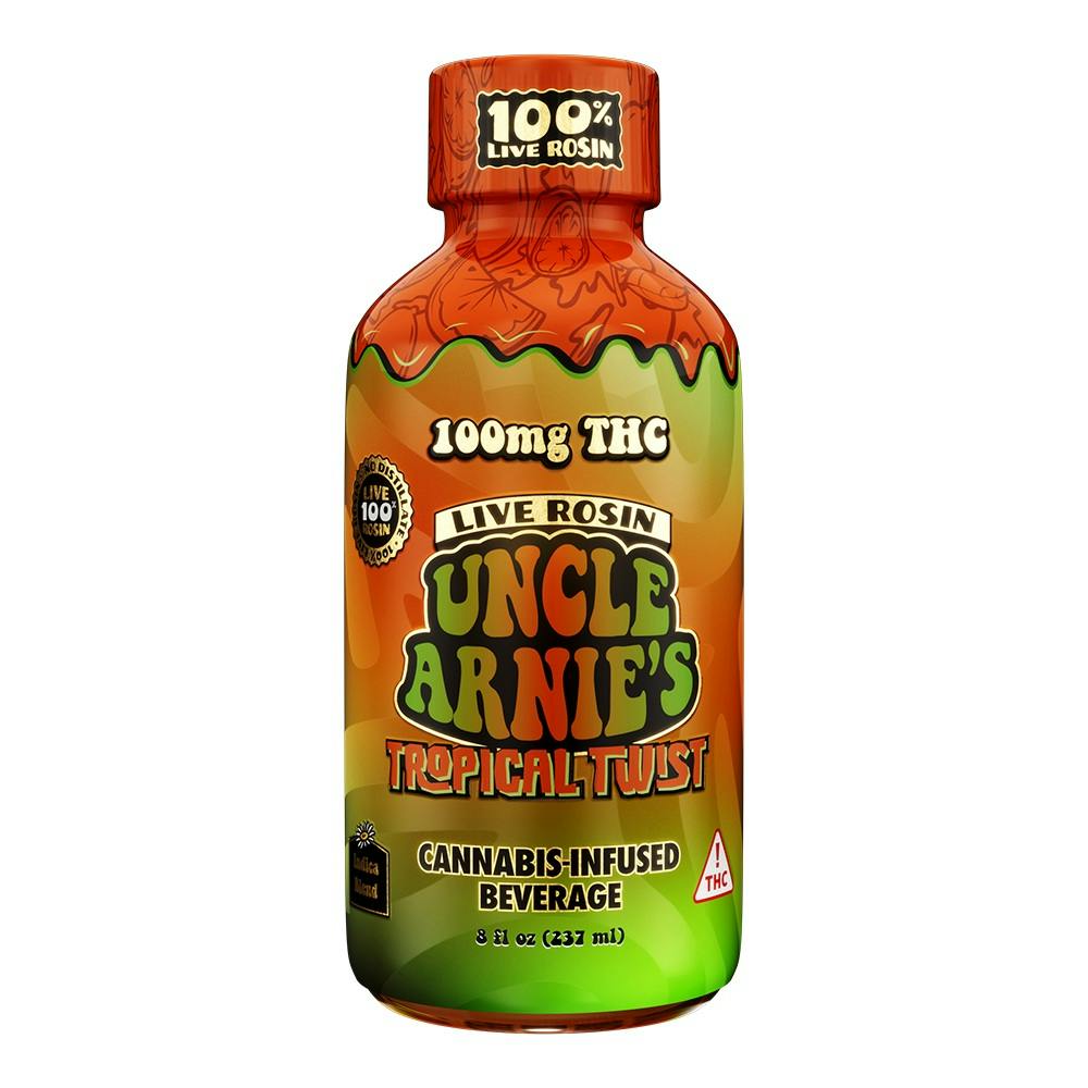 uncle arnies vapes blue diamond Uncle Arnie's Uncle Arnie's Live Rosin Tropical Twist (I) 100mg 8oz