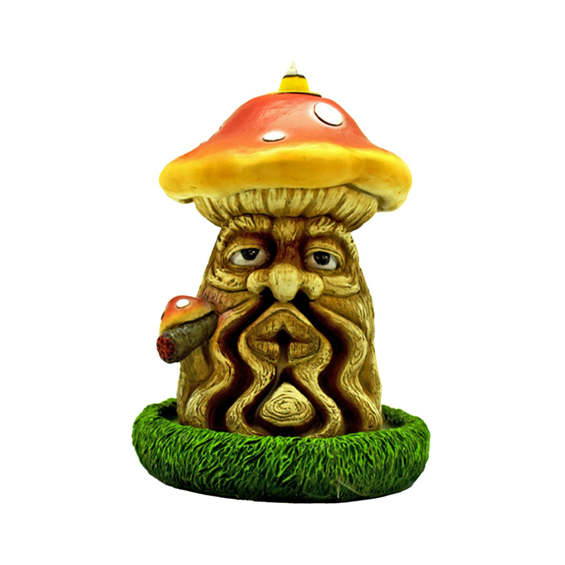 Fantasy Gifts | Mushroom Man Backflow Incense Burner